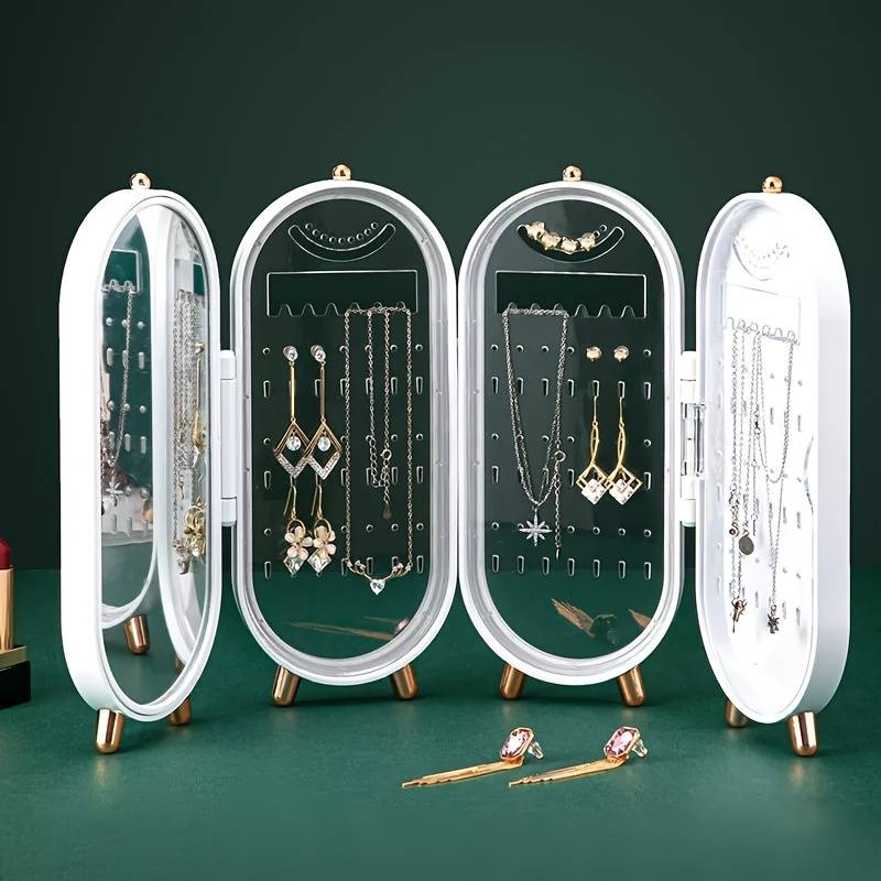Multifunctional Jewelry Storage Box with Display Stand
