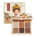 Catkin Eyeshadow Palettes 9 Blendable Shades Smooth Long Lasting Eyeshadow Matte and Glitter Eye Makeup Highly Pigmented Makeup Palettes C09 SUNSET