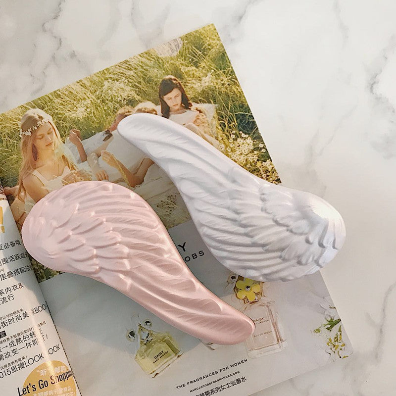 Portable Tangle-Free Hair Brush with Massage Function