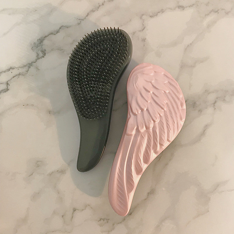 Portable Tangle-Free Hair Brush with Massage Function