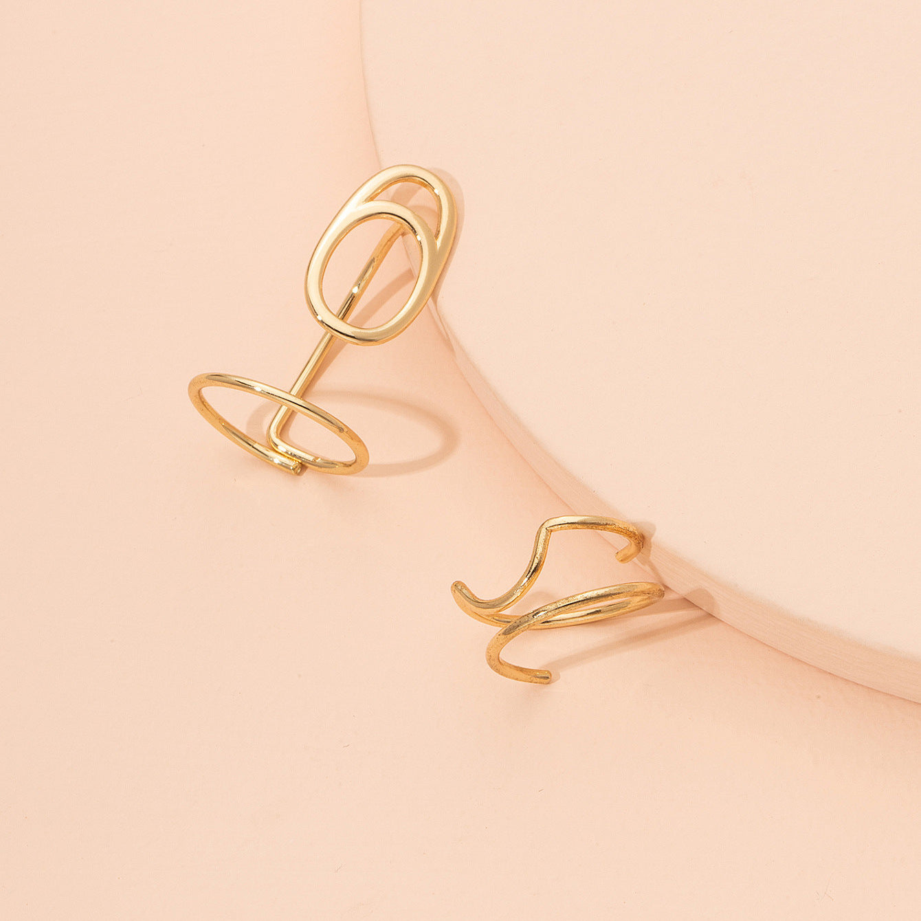 Finger Buckle with Copper Ring Set