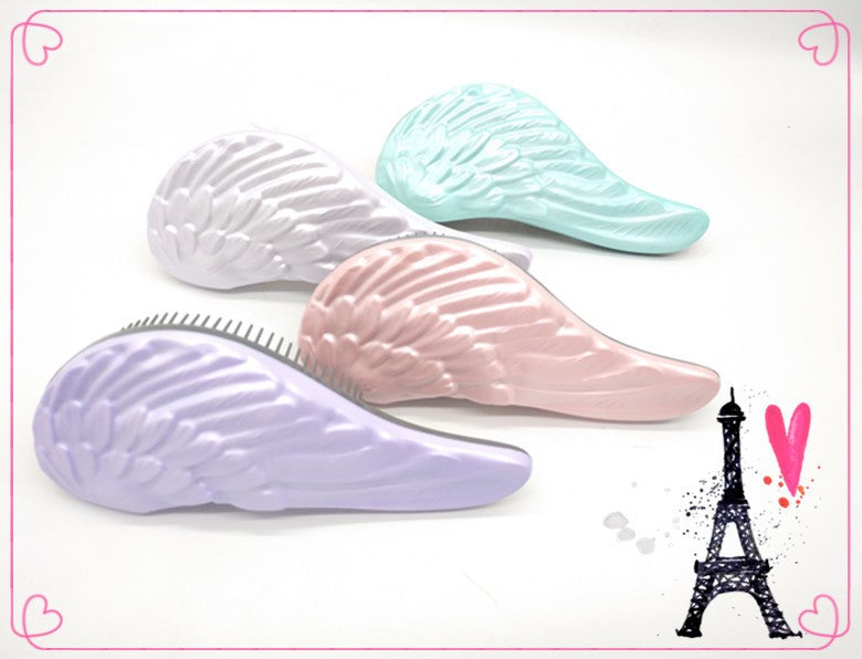 Portable Tangle-Free Hair Brush with Massage Function