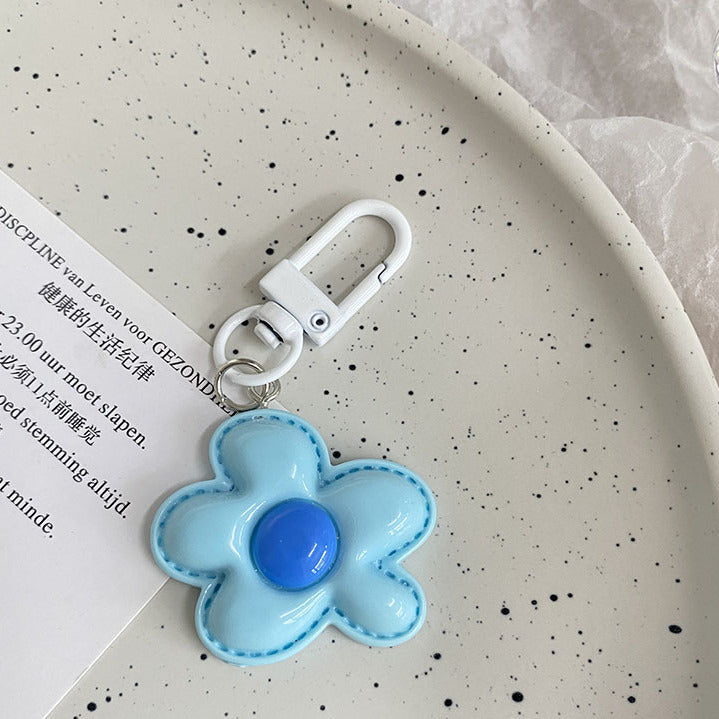 Colorful Flower Keychain - Cute Accessory for Friends
