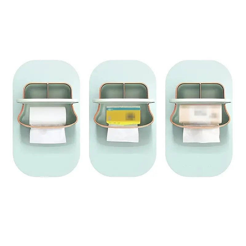 Cute Multifunctional Desktop Tissue and Makeup Box for Storage