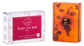 SABUN CO. Rose Oil Soap - Enriched with Rose Essential Oil & Rose Petals - 100% Handcrafted pH Balanced Moisturizing Natural Glycerin Soap - GREAT For Sensitive Skin & Facial Care [4.23 oz - 120 gr]