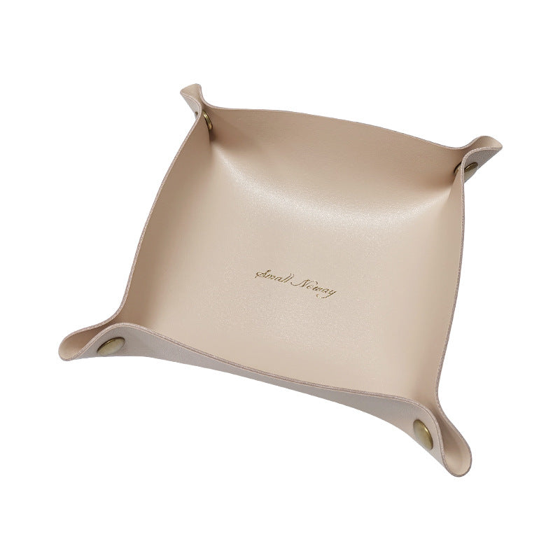 Nordic Leather Storage Box for Makeup and Jewelry