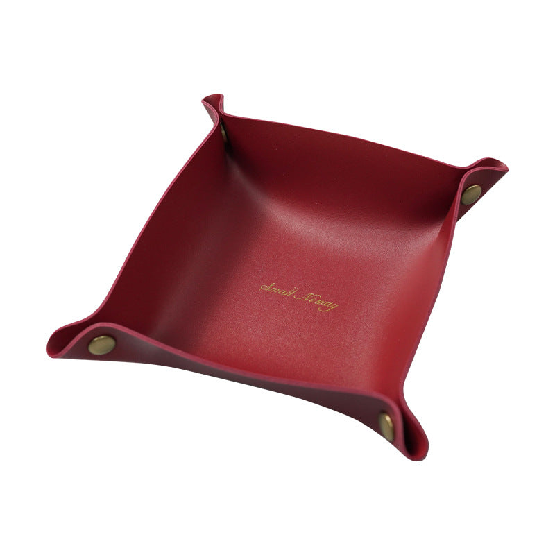 Nordic Leather Storage Box for Makeup and Jewelry
