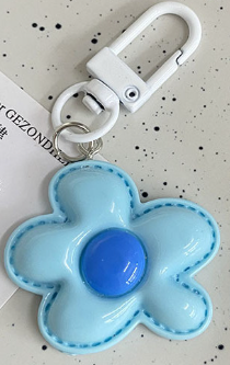 Colorful Flower Keychain - Cute Accessory for Friends