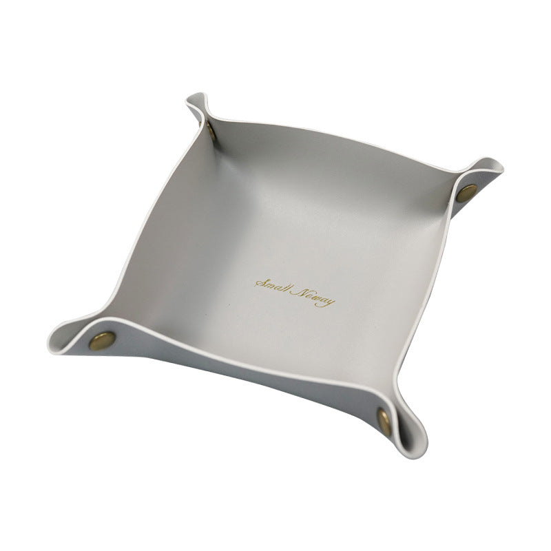 Nordic Leather Storage Box for Makeup and Jewelry
