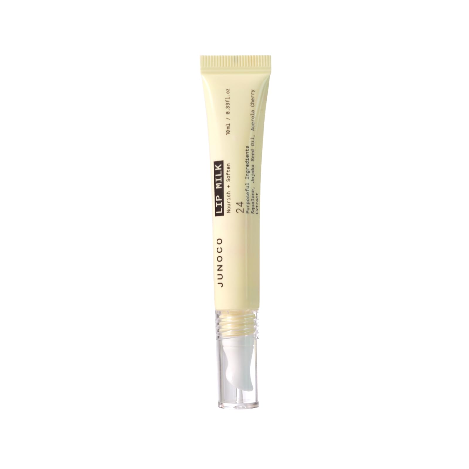 JUNO & Co. Lip Milk Hydrating Lip Balm by day and Intensive Lip Mask by night 10ml/0.33 fl.oz