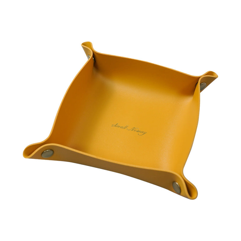 Nordic Leather Storage Box for Makeup and Jewelry