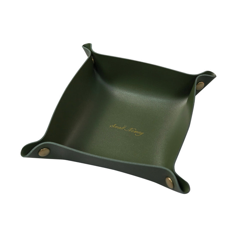 Nordic Leather Storage Box for Makeup and Jewelry