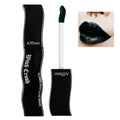 oygcee Dark Green Vampy Lip Gloss - Long-Lasting Non-Sticky & Moisturizing | High Pigmented Waterproof Glossy Finish for Gothic Halloween Vampire & Party Makeup | Vegan